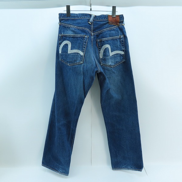 実際に弊社で買取させて頂いたEVISU/エヴィス NO.1 SPECIAL Lot2001 刺繍カモメ デニムパンツ/34×35の画像 1枚目