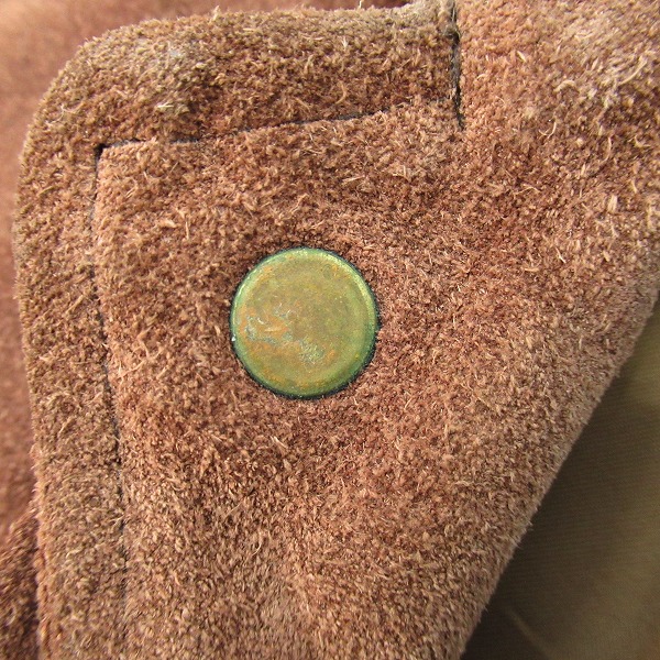 実際に弊社で買取させて頂いたSchott/ショット スエード レザージャケット/42の画像 6枚目