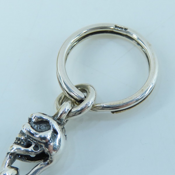 実際に弊社で買取させて頂いた【ギャラ付き】TRAVIS WALKER/トラヴィスワーカー ダブルスカル/ダガー キーリング の画像 7枚目