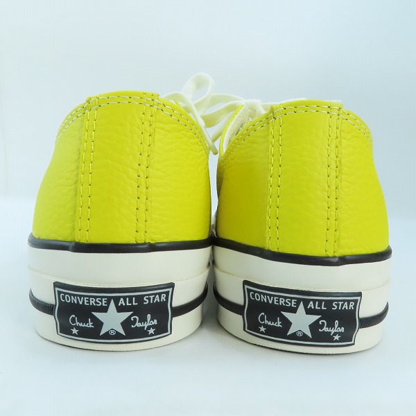 実際に弊社で買取させて頂いたCONVERSE/コンバース ADDICT/アディクト CHUCK TAYLOR LEATHER OX 1AD987/27.5の画像 1枚目