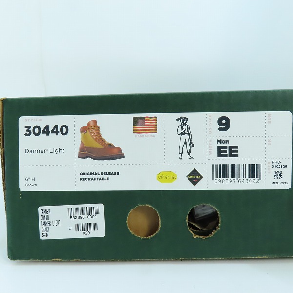 実際に弊社で買取させて頂いたDanner/ダナー Danner Light ダナーライト ブーツ 30440/9の画像 9枚目