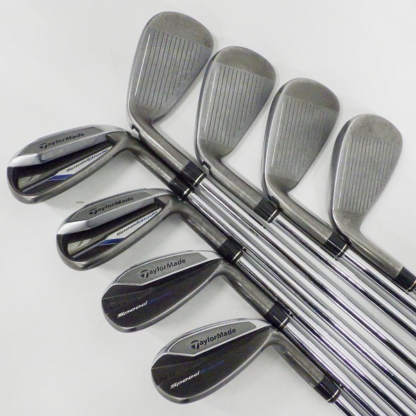 実際に弊社で買取させて頂いたTaylorMade/テーラーメイド SPEEDBLADE/スピードブレード アイアン #5～9,P,A,Sw 8本セット KBS C-TAPER 90 FLEX:Rの画像 3枚目
