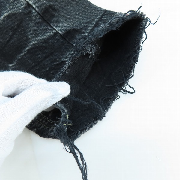 実際に弊社で買取させて頂いたJULIUS/ユリウス 17AW ストレートナローパンツ 597PAM13-BL/1の画像 8枚目