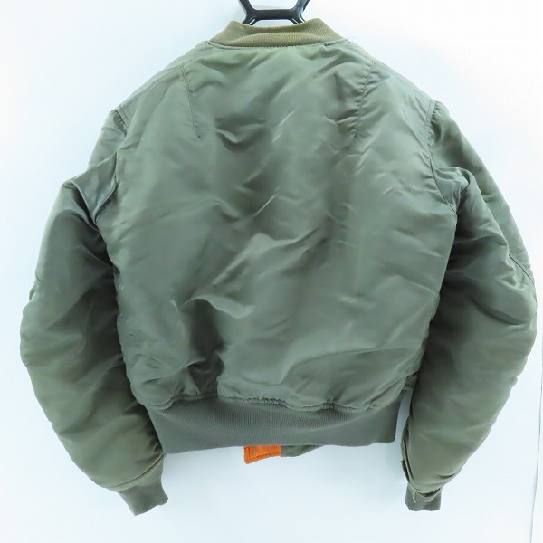 実際に弊社で買取させて頂いたALPHA INDUSTRIES/アルファインダストリーズ MA-1 1968復刻モデル フライトジャケット MIL-J-8279D/Ｍの画像 1枚目