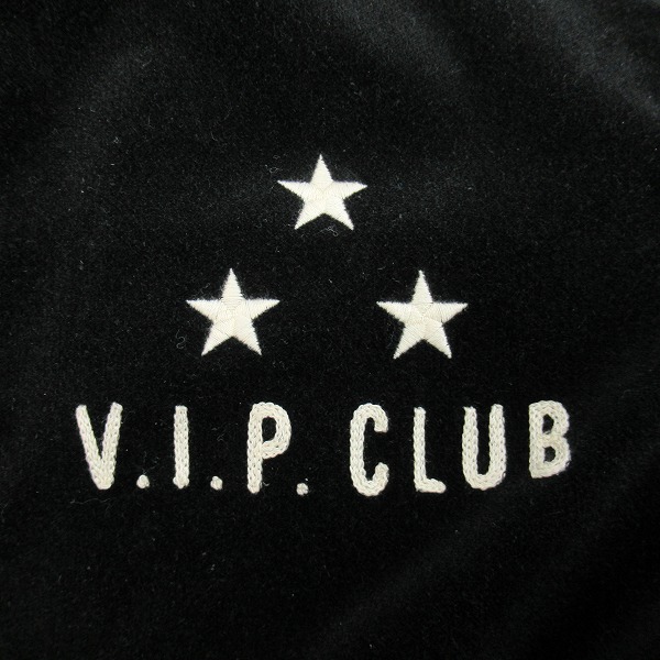 実際に弊社で買取させて頂いたHYSTERIC GLAMOUR/ヒステリックグラマー KEEP YOUR SELF ALIVE ガール刺繍 ベロア ジップアップ ブルゾン 0124AB03/Fの画像 6枚目