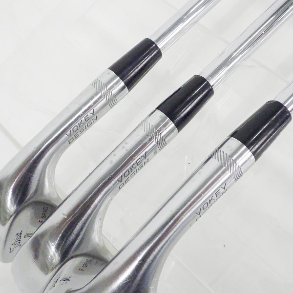 実際に弊社で買取させて頂いたTitleist/タイトリスト BV/ボーケイデザイン SM6 F GRIND ウェッジ 48°,52°,58° 3本セット Dynamic Gold FLEX:S200の画像 2枚目