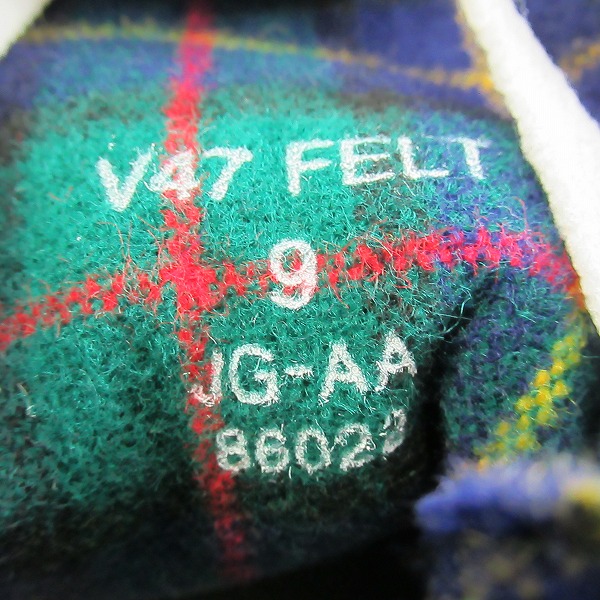 実際に弊社で買取させて頂いたVANS/バンズ V47 FELT/フェルト スニーカー 86022/9の画像 5枚目