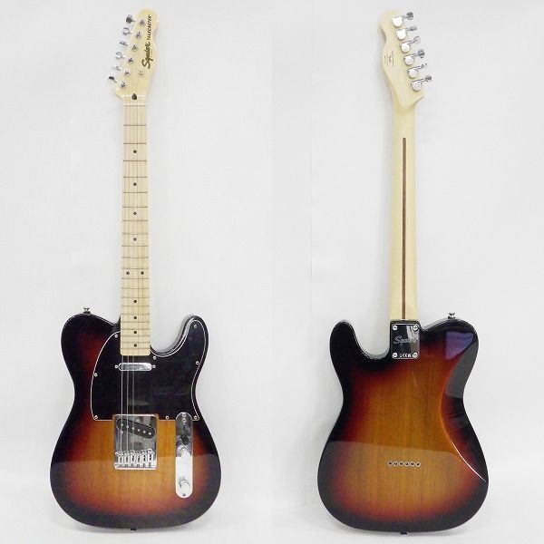 実際に弊社で買取させて頂いた ★Squier by Fender/スクワイヤー Affinity Telecaster/テレキャスター エレキギター ソフトケース付 の画像 2枚目