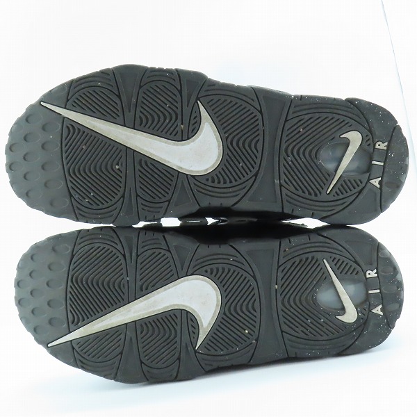 実際に弊社で買取させて頂いたNIKE×AMBUSH/ナイキ×アンブッシュ AIR MORE UP TEMPO LOW SP/エアモアアップテンポ ロー ブラック FB1299-001/28.5の画像 2枚目