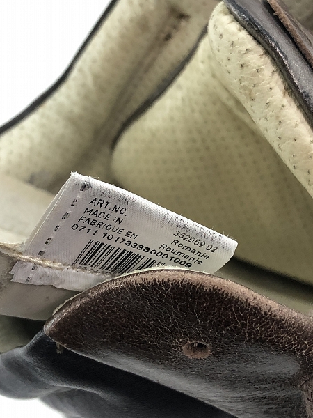 実際に弊社で買取させて頂いたPUMA×ALEXANDER MQUEEN/プーマ×アレキサンダーマックイーン ハイカットスニーカー 352059-02 28の画像 6枚目