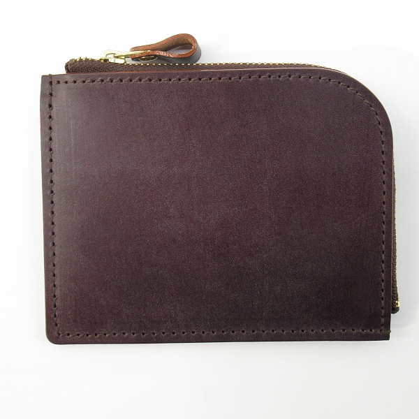 実際に弊社で買取させて頂いた土屋鞄製造所/ツチヤカバン L字ファスナー レザー ウォレット/コインケース/小銭入れ ダークブラウン