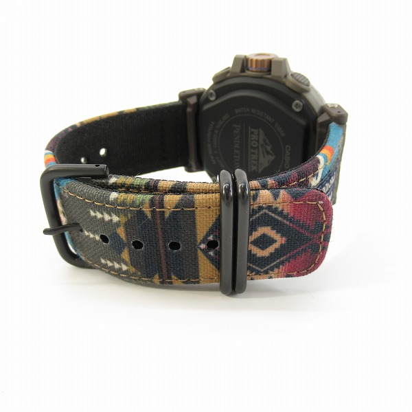 実際に弊社で買取させて頂いたCASIO/カシオ PRO TREK/プロトレック×PENDLETON/ペンドルトン タフソーラー 腕時計 PRG-601PE-5JRの画像 2枚目