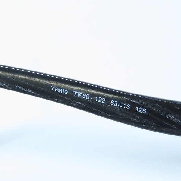 実際に弊社で買取させて頂いたTOM FORD/トムフォード  Yvette/イベット サングラス/アイウェア TF89の画像 4枚目