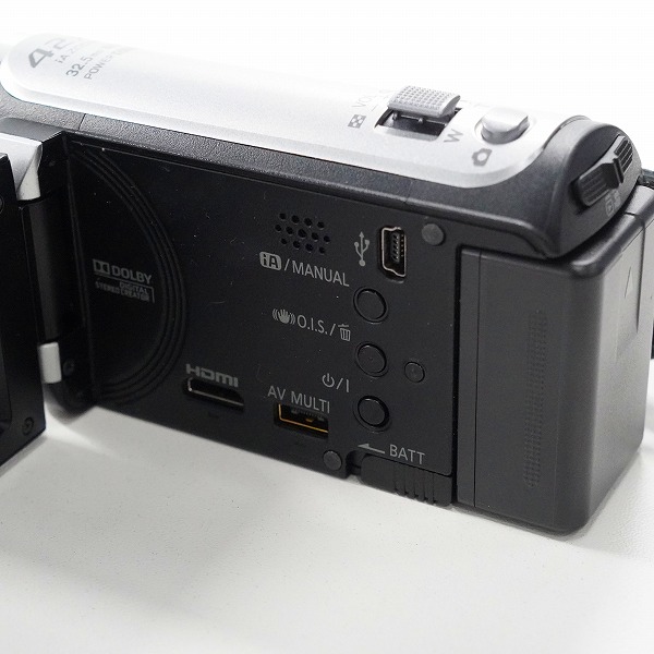 実際に弊社で買取させて頂いたPanasonic/パナソニック HC-V100M デジタルハイビジョンビデオカメラ 動作未確認の画像 5枚目