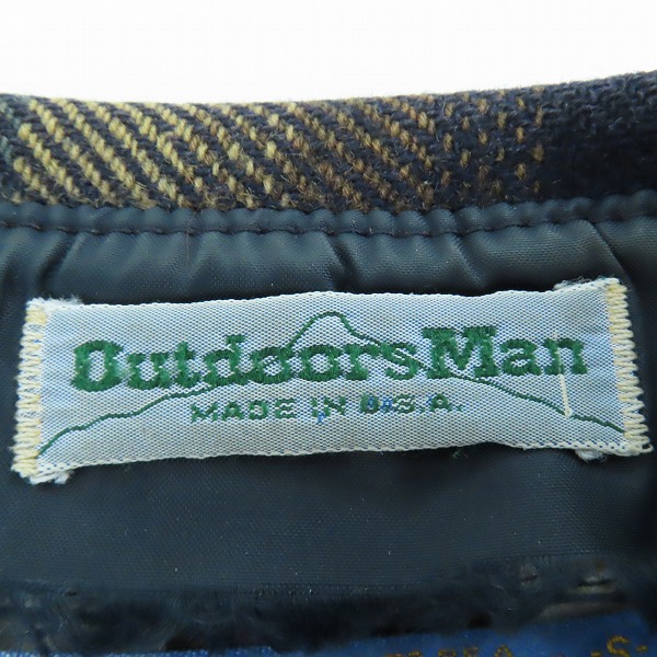 実際に弊社で買取させて頂いた【難有り】PENDLETON/ペンドルトン Outdoors Man チェック柄長袖シャツ/Sの画像 2枚目
