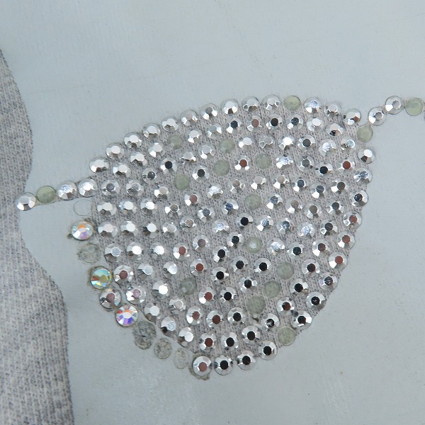 実際に弊社で買取させて頂いたHYDROGEN/ハイドロゲン SPORTSWEAR ラインストーンパーカー Lの画像 8枚目