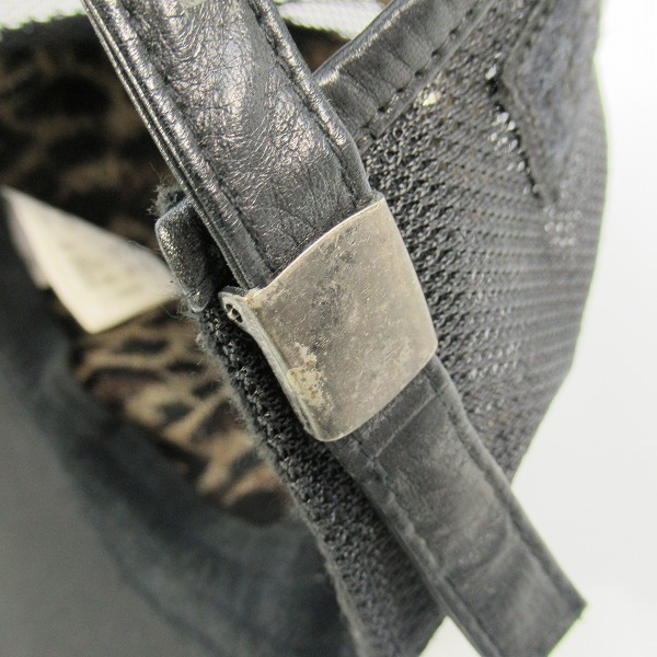 実際に弊社で買取させて頂いたRoen×LION HEART/ロエン×ライオンハート ドクロ ラインストーン メッシュキャップ Fの画像 9枚目