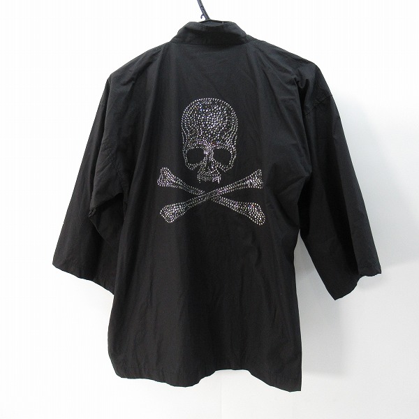 実際に弊社で買取させて頂いたRoen/ロエン 甚平 スカル ストーン ブラック Mの画像 1枚目