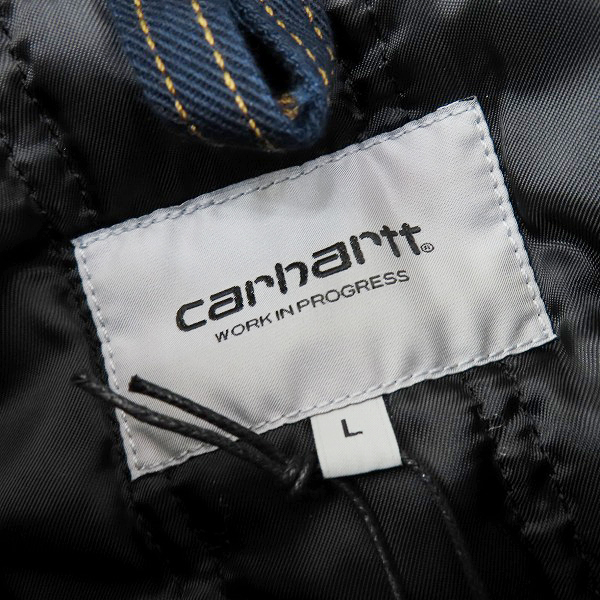 実際に弊社で買取させて頂いた【未使用】Carhartt WIP/カーハート DOUBLE FRONT JACKET ASTRO RINSED ダブルフロントジャケット I029779/L の画像 2枚目