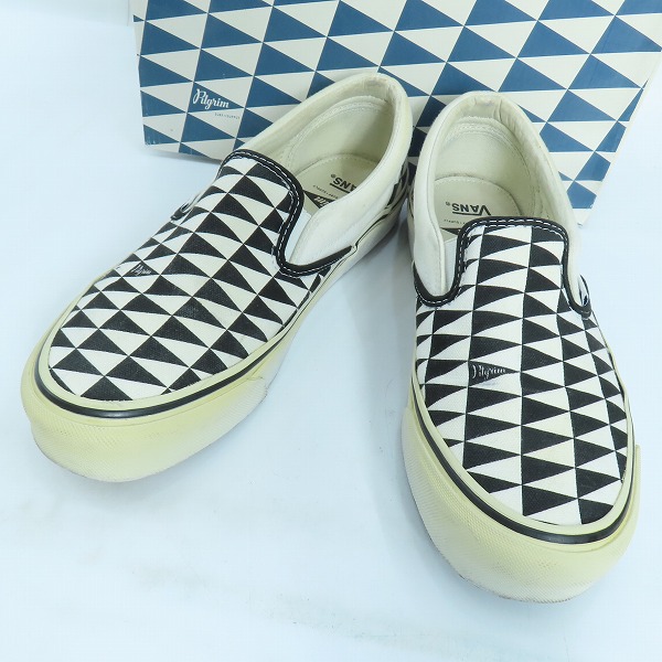 実際に弊社で買取させて頂いたVANS × PILGRIM SURF SUPPLY/バンズ × ピルグリムサーフ サプライ OG Classic Slip-On/スリッポン /VN000YDFJN8/26.5