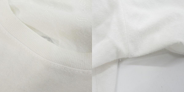 実際に弊社で買取させて頂いた【JPタグ】CHROME HEARTS/クロムハーツ 胸ポケットTシャツ ホワイト 2212-304-0789/Lの画像 9枚目