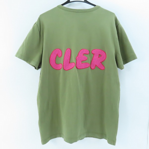 実際に弊社で買取させて頂いた【JPタグ】MONCLER/モンクレール  パイル ビッグロゴ ワッペン Tシャツ カットソー F10918C72810/XXLの画像 1枚目