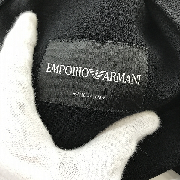 実際に弊社で買取させて頂いた【JPタグ】EMPORIO ARMANI/エンポリオアルマーニ ウール ジャケット T1G830 T1051/56の画像 3枚目