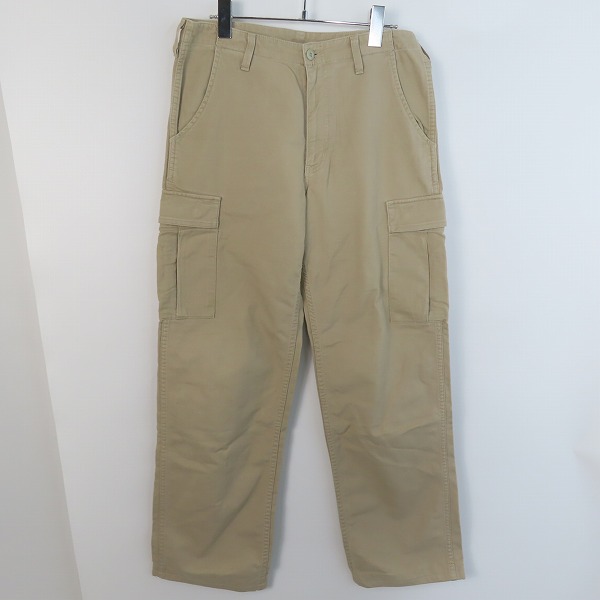 実際に弊社で買取させて頂いたCarhartt/カーハート カーゴパンツ ベージュ 0079/M