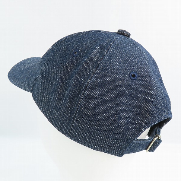 実際に弊社で買取させて頂いたA.P.C./アーペーセー デニム 刺繍 キャップ/58の画像 2枚目