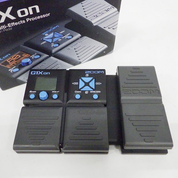 実際に弊社で買取させて頂いたZOOM/ズーム G1Xon ギター用 マルチエフェクター【簡易動作確認済】