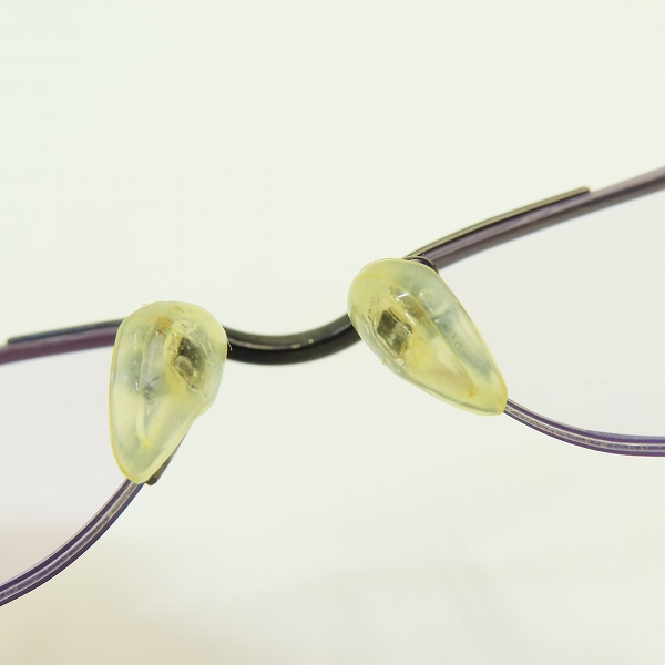 実際に弊社で買取させて頂いた999.9/フォーナインズ チタンシャーリング 度入り 眼鏡/メガネフレーム/アイウェア S-801T-12の画像 3枚目