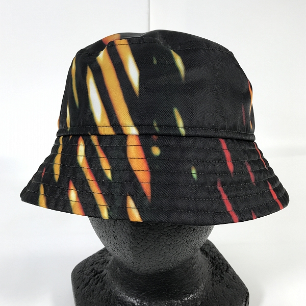 実際に弊社で買取させて頂いたdries van noten × len lye/ドリスヴァンノッテン × レンライ 総柄 バケットハット M-Lの画像 1枚目