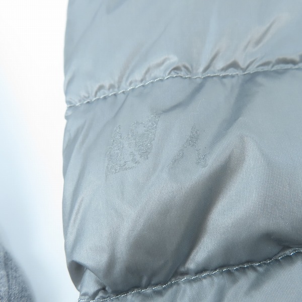 実際に弊社で買取させて頂いた【JPタグ】MONCLER/モンクレール MAGLIA CARDIGAN ダウン切り替え パーカー D20918400600/XXLの画像 8枚目