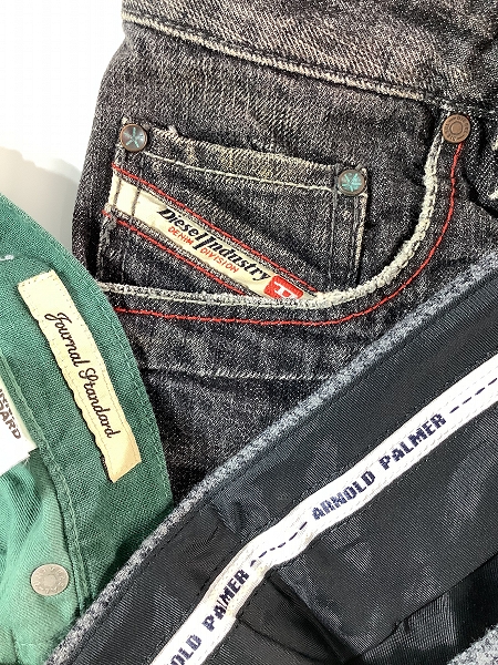 実際に弊社で買取させて頂いた【おまとめ】アーノルドパーマー/ディーゼル/ジャーナルスタンダード 等  パンツ/デニムパンツ 他の画像 1枚目