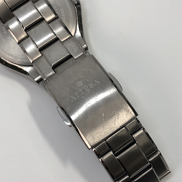 実際に弊社で買取させて頂いたCITIZEN/シチズン Eco-Drive/エコドライブ ATTESA/アテッサ 電波ソーラー 腕時計 H110-T011331の画像 5枚目
