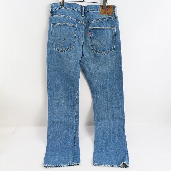 実際に弊社で買取させて頂いたHYSTERIC GLAMOUR/ヒステリックグラマー VIXEN GIRL刺繍 ストレートデニムパンツ 02213AP20/32の画像 1枚目