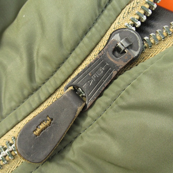 実際に弊社で買取させて頂いたALPHA INDUSTRIES/アルファインダストリーズ MA-1 フライトジャケット MIL-J-8279E/Sの画像 6枚目