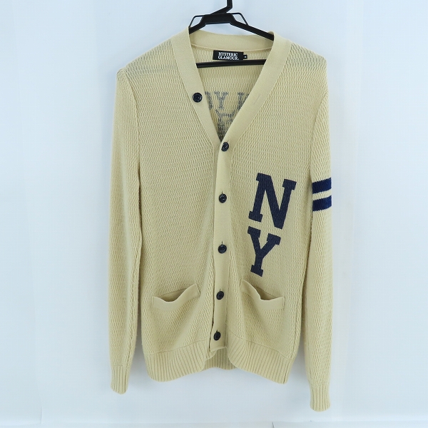 実際に弊社で買取させて頂いたHYSTERIC GLAMOUR/ヒステリックグラマー バックプリント カーディガン 0204ND01/M