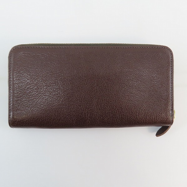 実際に弊社で買取させて頂いたIL BISONTE/イルビゾンテ STANDARD COLLECTION/スタンダードコレクション ジップアラウンド ロングウォレット/長財布の画像 1枚目
