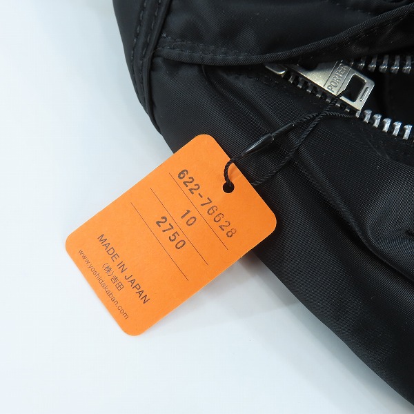 実際に弊社で買取させて頂いた(8)【未使用】PORTER/ポーター TANKER WAIST BAG L タンカー ウエストバッグ L ブラック/622-76628の画像 6枚目