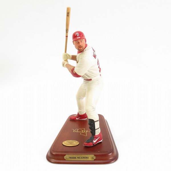 実際に弊社で買取させて頂いたTHE DANBURY MINT/ダンバリーミント MLB セントルイス・カージナルス #25 マーク・マグワイア フィギュア