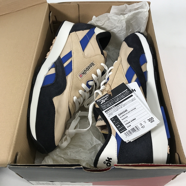 実際に弊社で買取させて頂いた【未使用】Reebok/リーボック CLASSIC NYLON VINTAGE/クラシック ナイロン ヴィンテージ GW4340/30.0の画像 8枚目