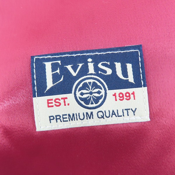 実際に弊社で買取させて頂いたEVISU/エヴィス スカジャン 忍者だるま刺繍 Lの画像 8枚目