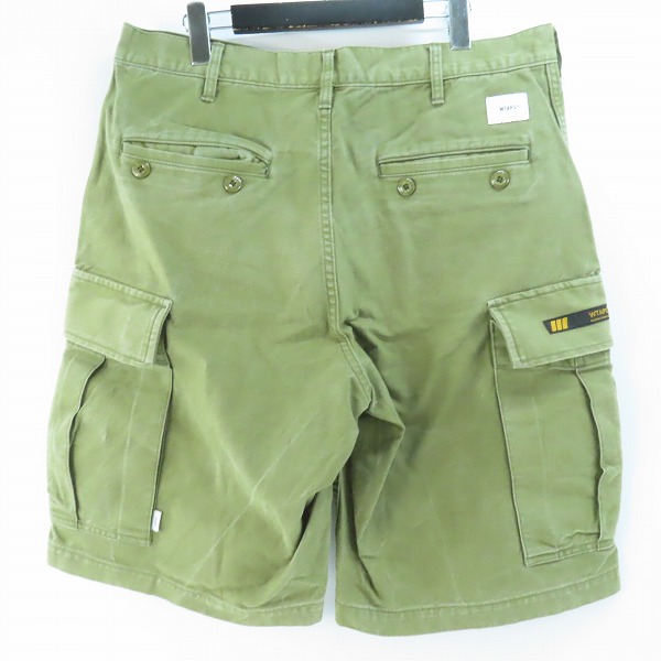 実際に弊社で買取させて頂いたWTAPS/ダブルタップス 20SS JUNGLE SHORTS/ジャングル ショーツ/ショートパンツ 201WVDT-PTM07/03の画像 1枚目