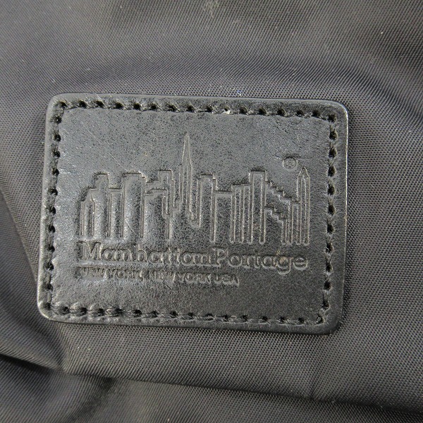 実際に弊社で買取させて頂いたManhattan Portage BLACK LABEL/マンハッタンポーテージ ブラックレーベル ショルダーバッグ ブラックの画像 4枚目