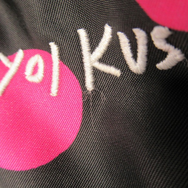 実際に弊社で買取させて頂いたPORTER/ポーター×草間彌生×XLARGE/エックスラージ×x-girl コラボ ドット柄 ショルダーバッグ/ハンドバッグの画像 8枚目