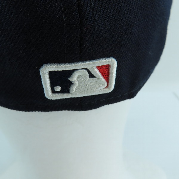 実際に弊社で買取させて頂いたNEW ERA × BEAMS/ニューエラ × ニューエラ ボストンレッドソックス ミニロゴキャップ 59FIFTY 7-1/4/57.7cmの画像 4枚目