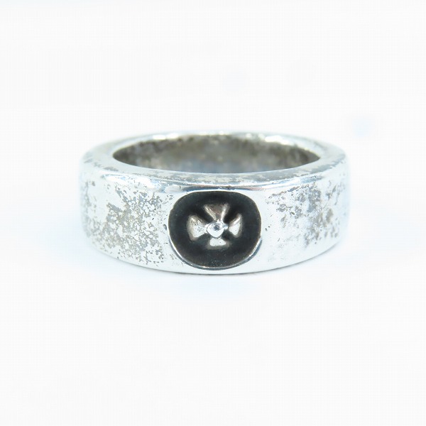 実際に弊社で買取させて頂いた【ギャラ付き】TRAVIS WALKER/トラヴィスワーカー SMALL GOTHIC CROSS スモール ゴシッククロスリング/18.5号の画像 1枚目