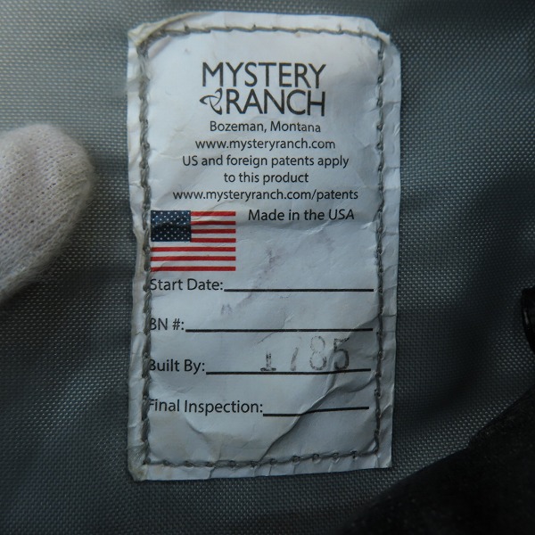 実際に弊社で買取させて頂いたMYSTERY RANCH/ミステリーランチ HIP MONKEY/ヒップモンキー ヒップバッグ ボディバッグ ウエストバッグの画像 5枚目