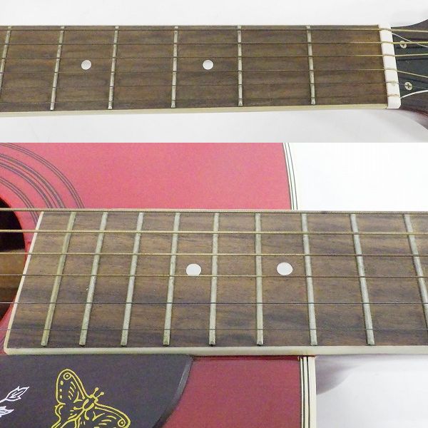 実際に弊社で買取させて頂いた★ONKYO/オンキョー W180H アコースティックギター/アコギ ハミングバードType ハードケース付の画像 3枚目